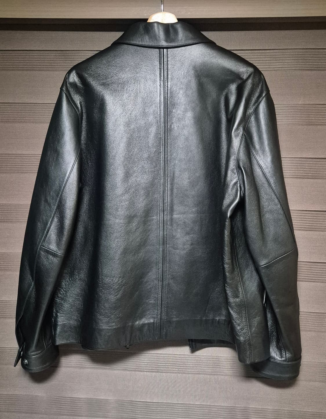 [2]Innir 253 램스킨 레더 블루종 상품이미지3