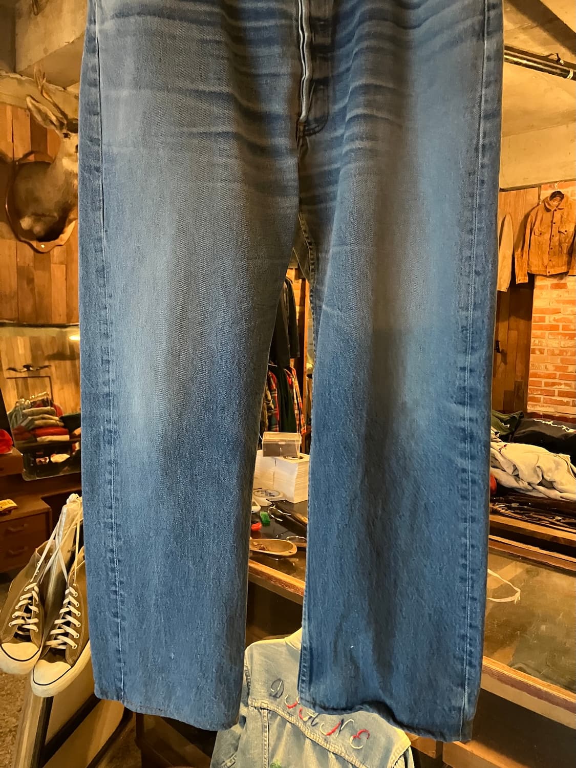 90s USA Levis 501XX 0000 Denim Pants 상품이미지4