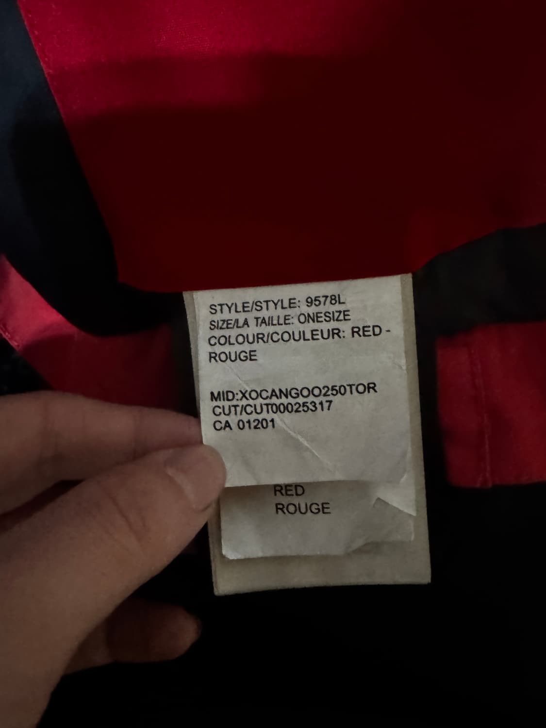 정가품 불확실)베트멍 캐나다구스 스노우만트라 상품이미지7