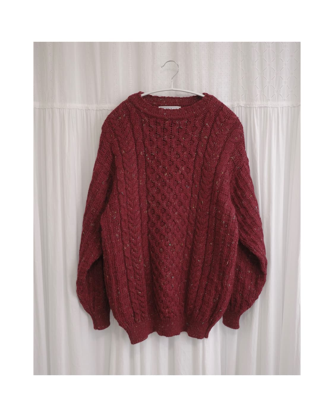 존몰리 John Molly Red Knit 상품이미지3
