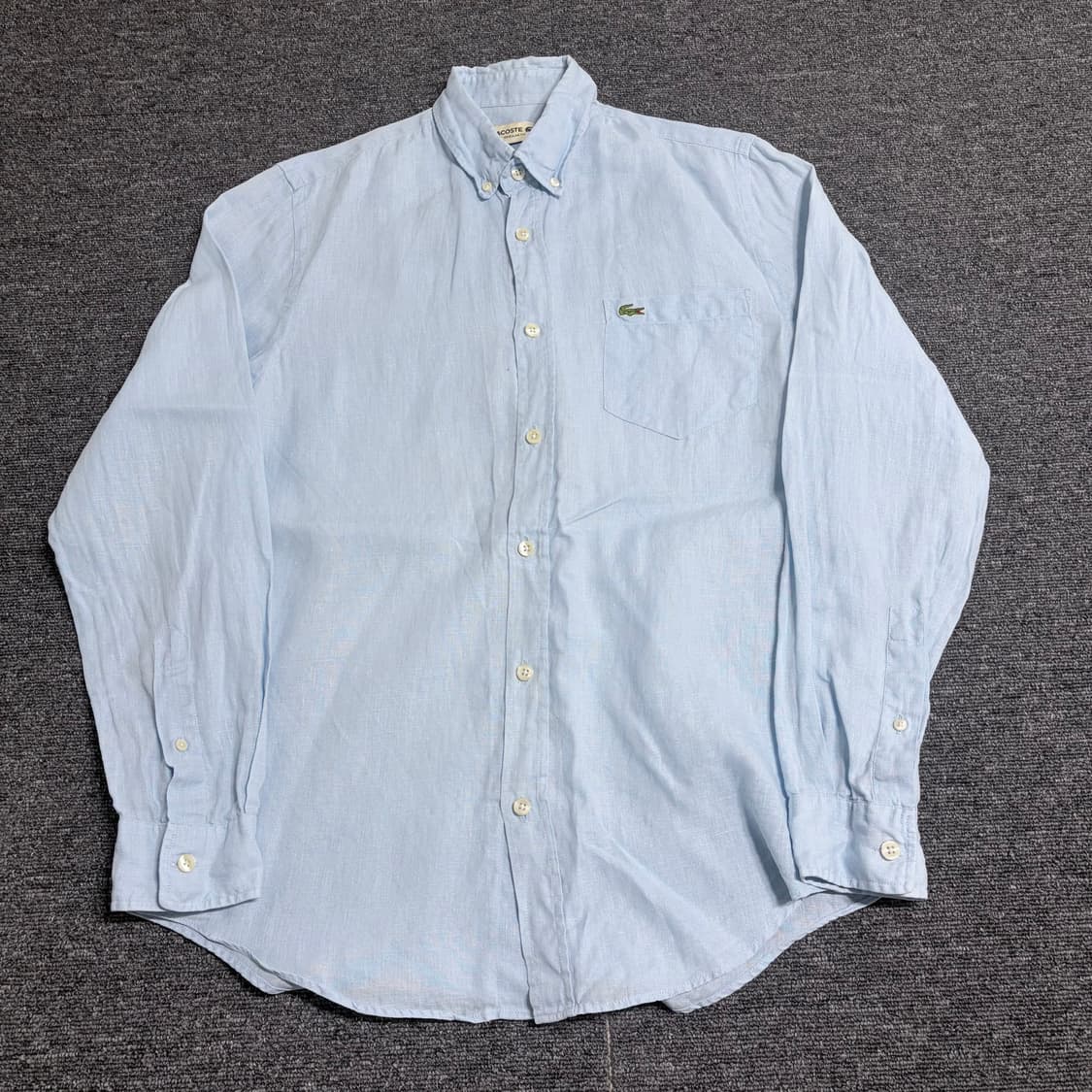 라코스테 레귤러핏 린넨 셔츠 상품이미지1