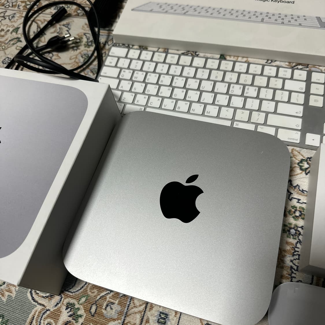 애플 맥미니 M1 램16 512gb 매직키보드 마우스 풀셋 상품이미지2