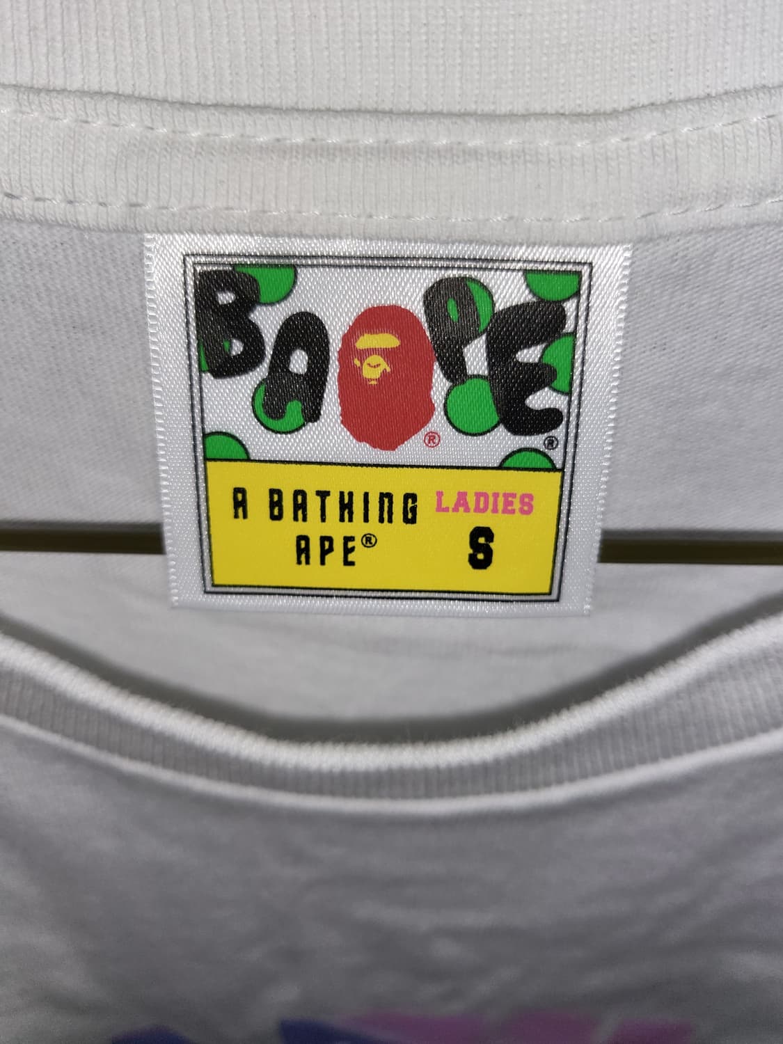 베이프 카모 리퀴드 반팔 티셔츠 여성 상품이미지2