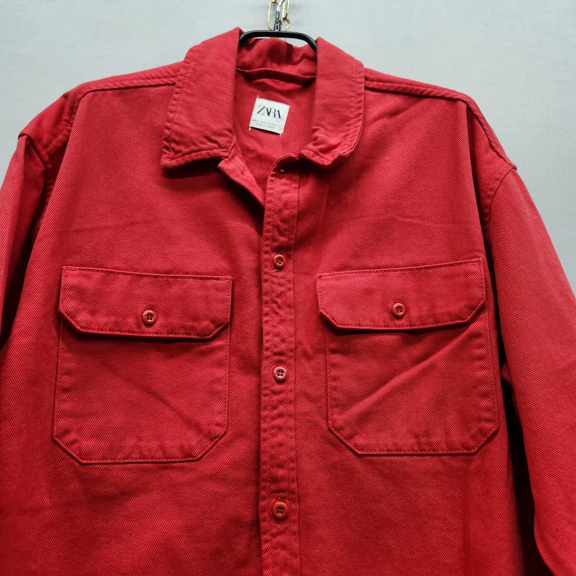 자라 ZARA 빈티지 워크셔츠 M(L) 상품이미지2