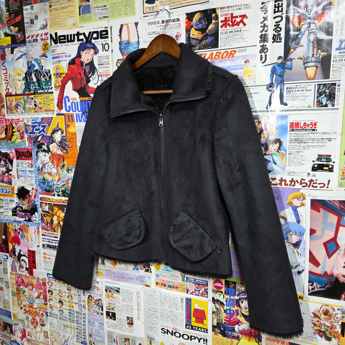 MOTIVI 빈티지 리버시블 무스탕 퍼 자켓 상품이미지8