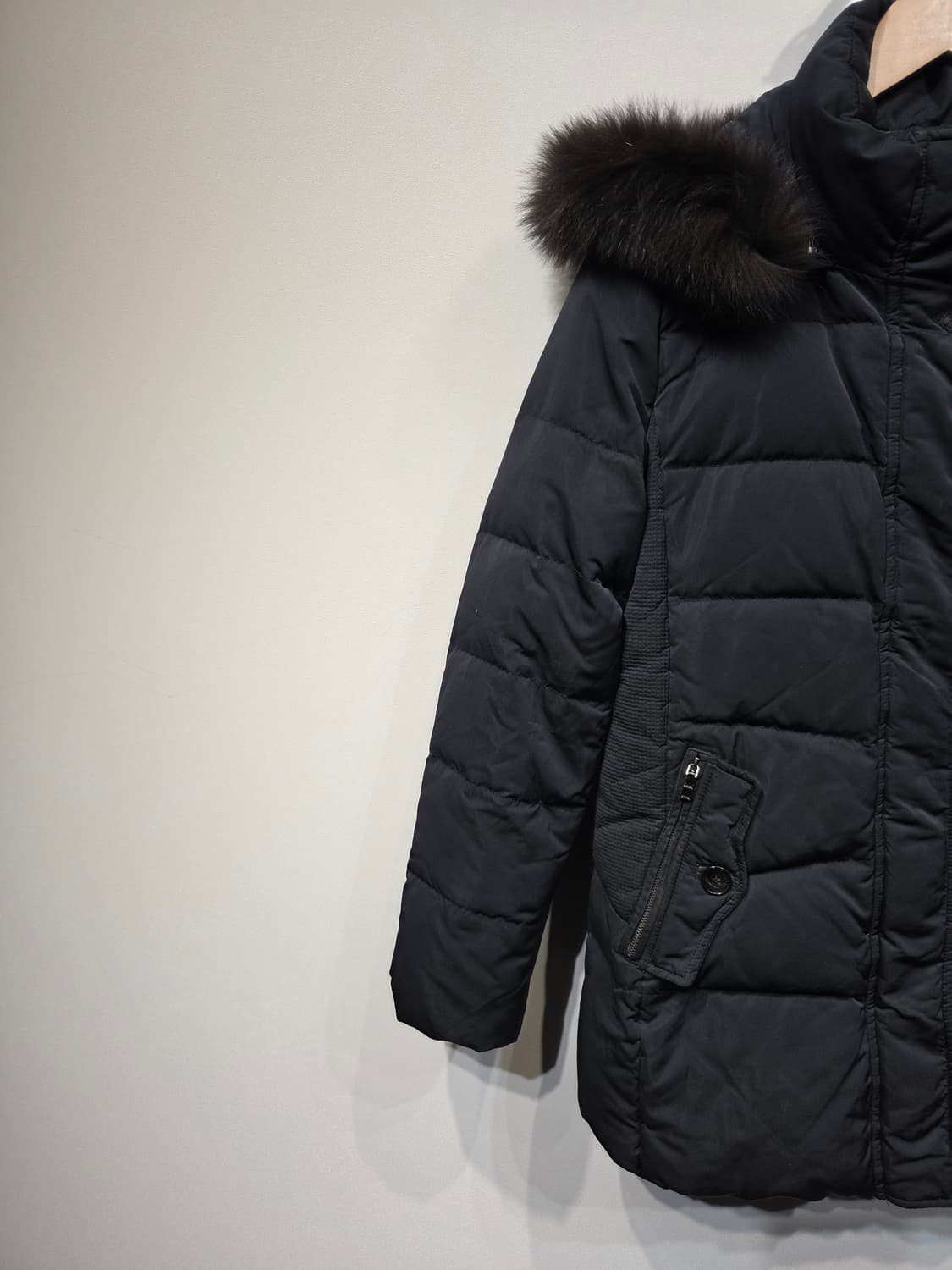 KEITH 여우털후드 덕다운 패딩_55 상품이미지3