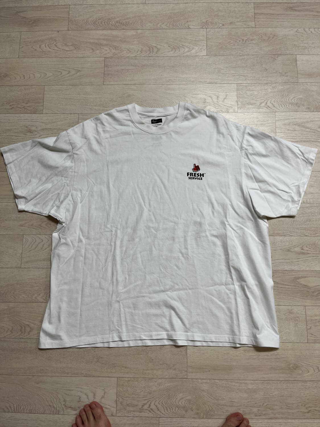 [F] 프레쉬서비스 프린티드 티 프린팅 "GOOD" 상품이미지1