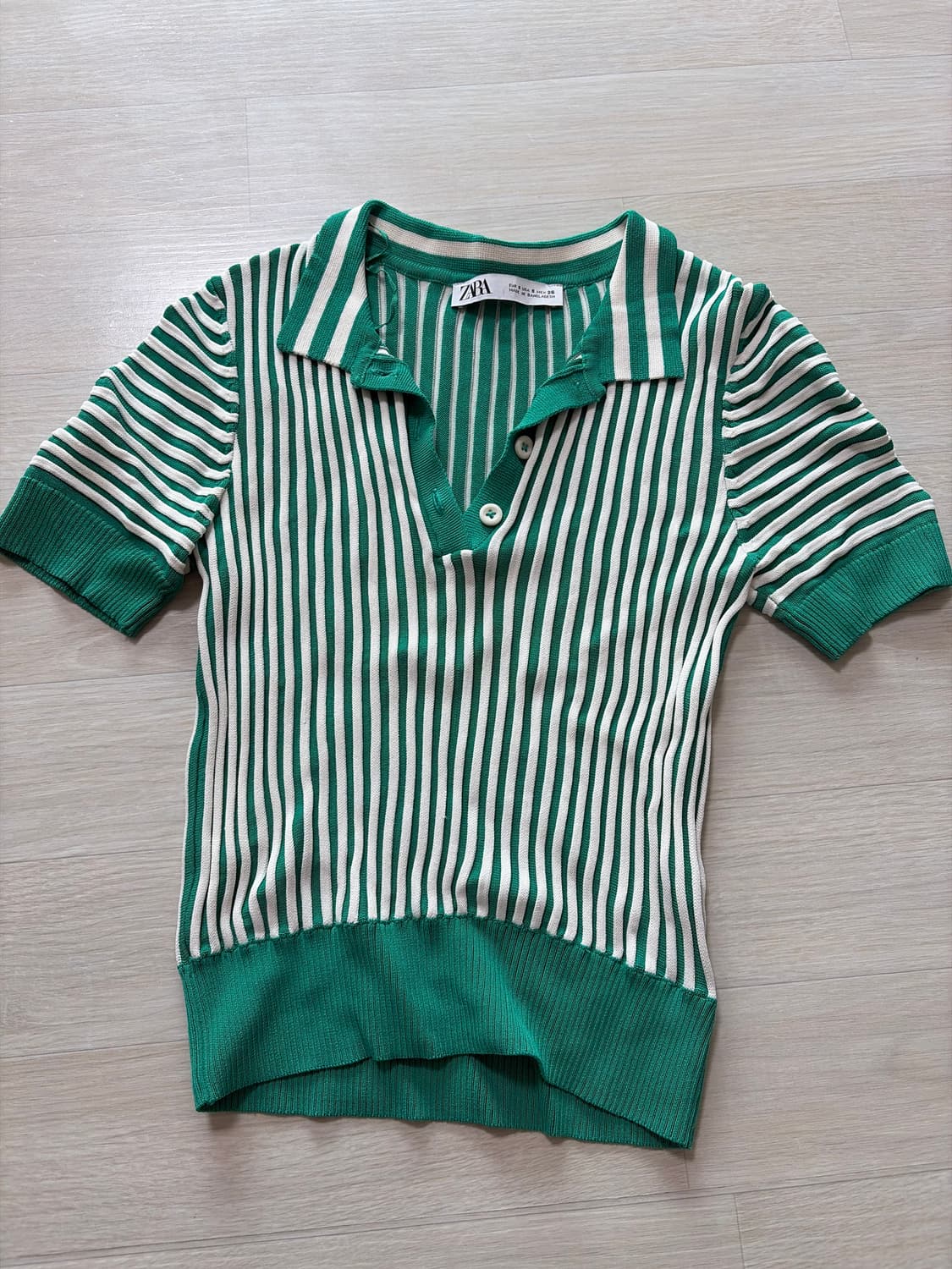 자라 반팔 니트 상품이미지1