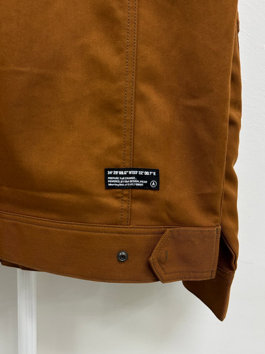 빈티지 브릭 브라운 유틸리티 자켓 블루종 상품이미지10