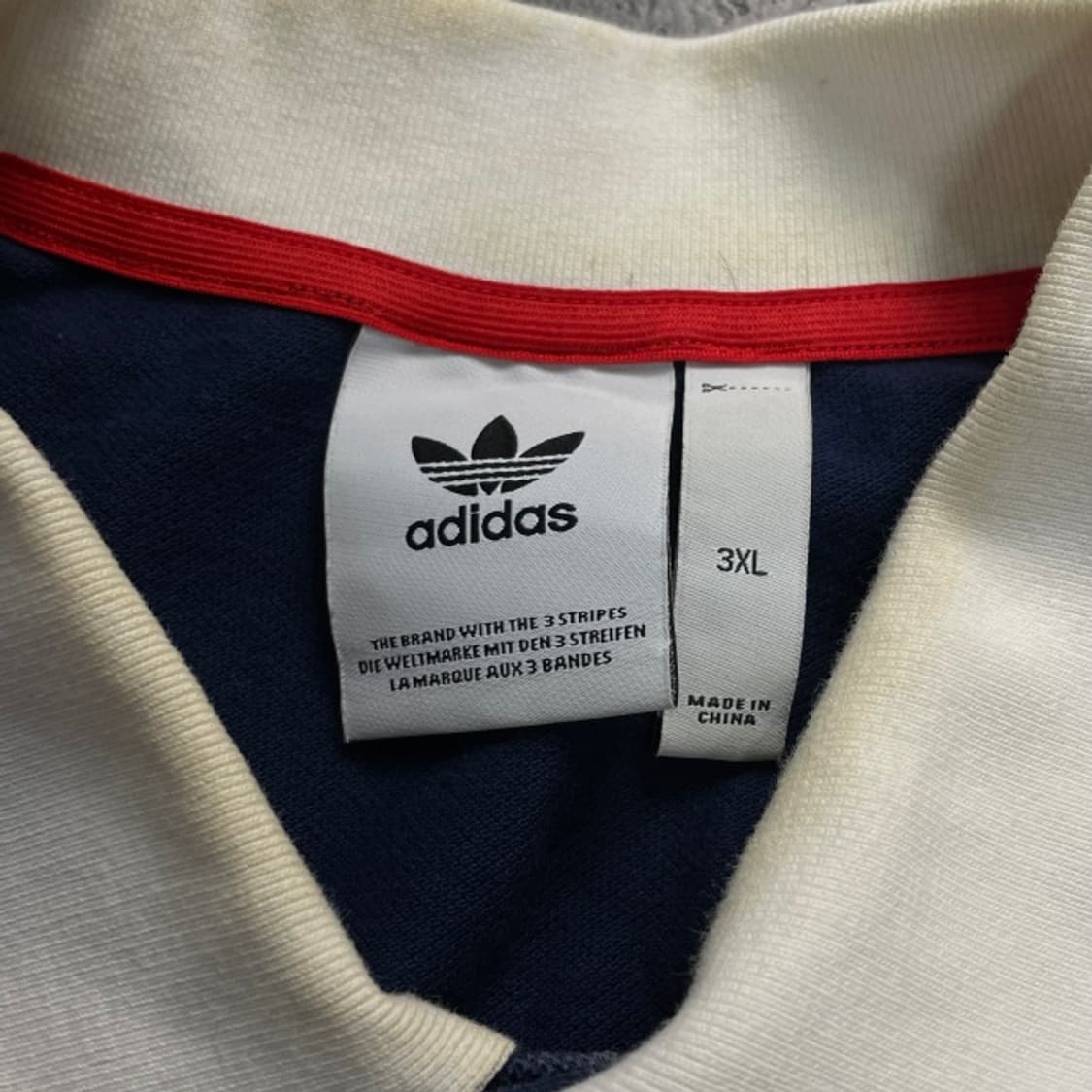 105 아디다스 컬러블록 카라티 상품이미지3