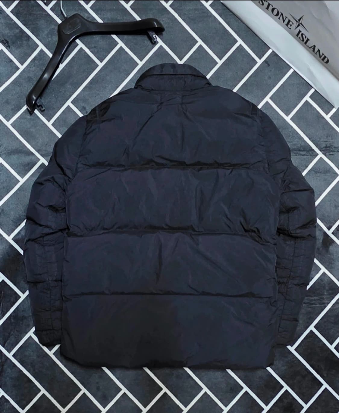스톤아일랜드 가먼트다이 크링클랩스 패딩 상품이미지5