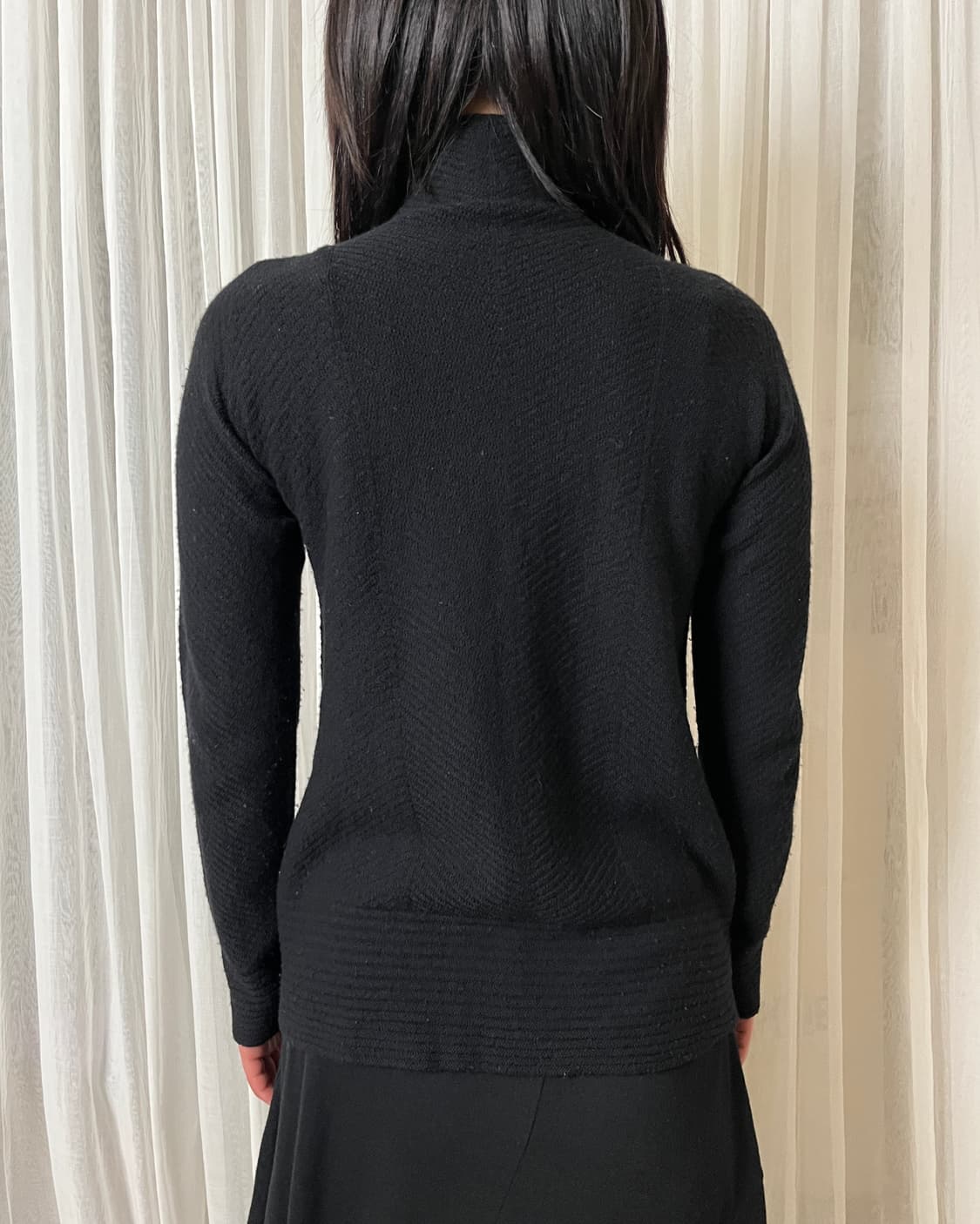 이세이미야케 드라이버 니트 집업 issey miyake haat 상품이미지2