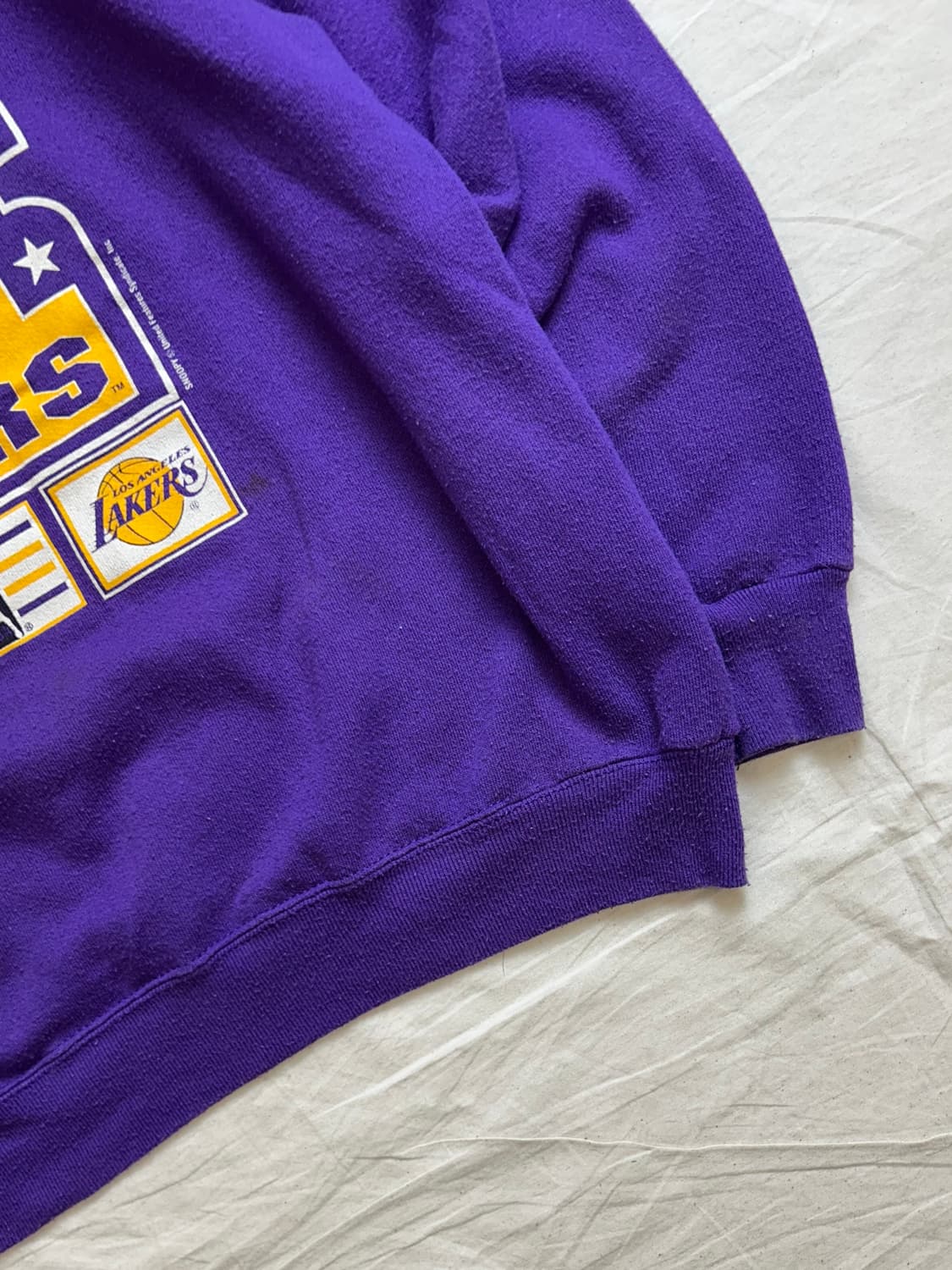 LA LAKERS SNOOPY 80s USA 빈티지 스웻셔츠 상품이미지3