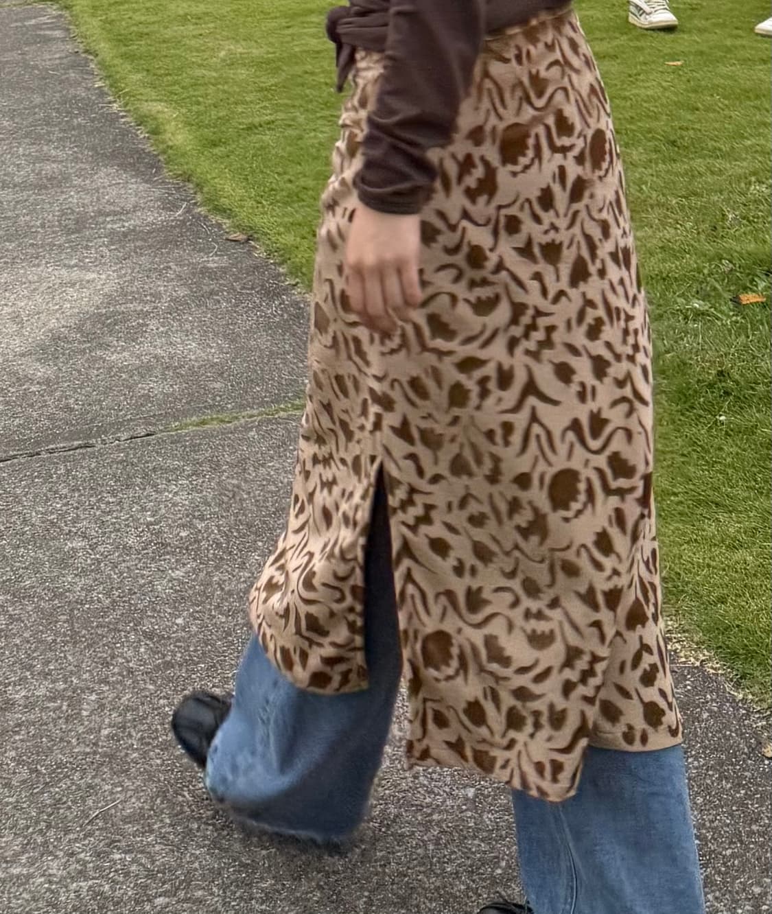 Cosmoss  벨벳스커트 m 상품이미지1