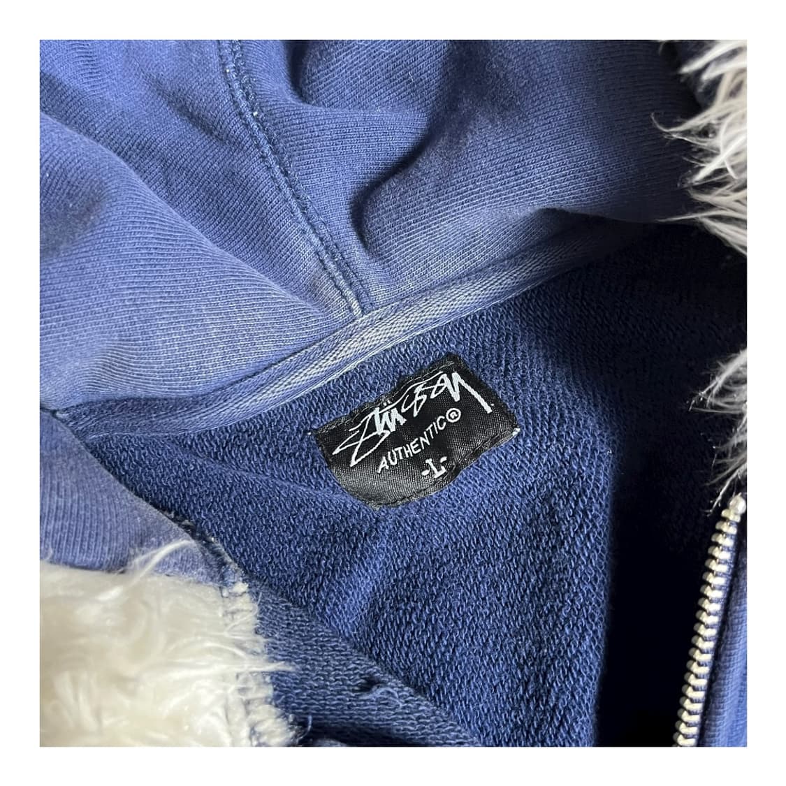 [STUSSY] 스투시 재팬 퍼 후드집업 상품이미지5