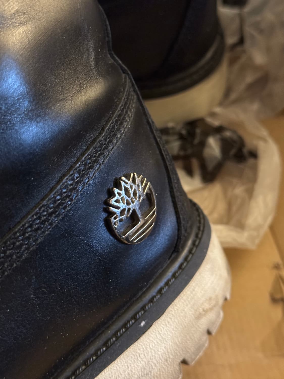 290) 팀버랜드 스투시 6인치 블랙 상품이미지2