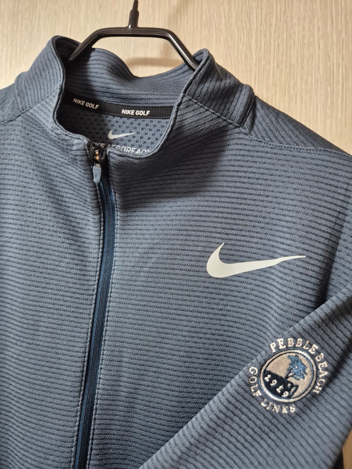 나이키 골프  에어로리액트 하프 집 풀오버 반집업 M 상품이미지5