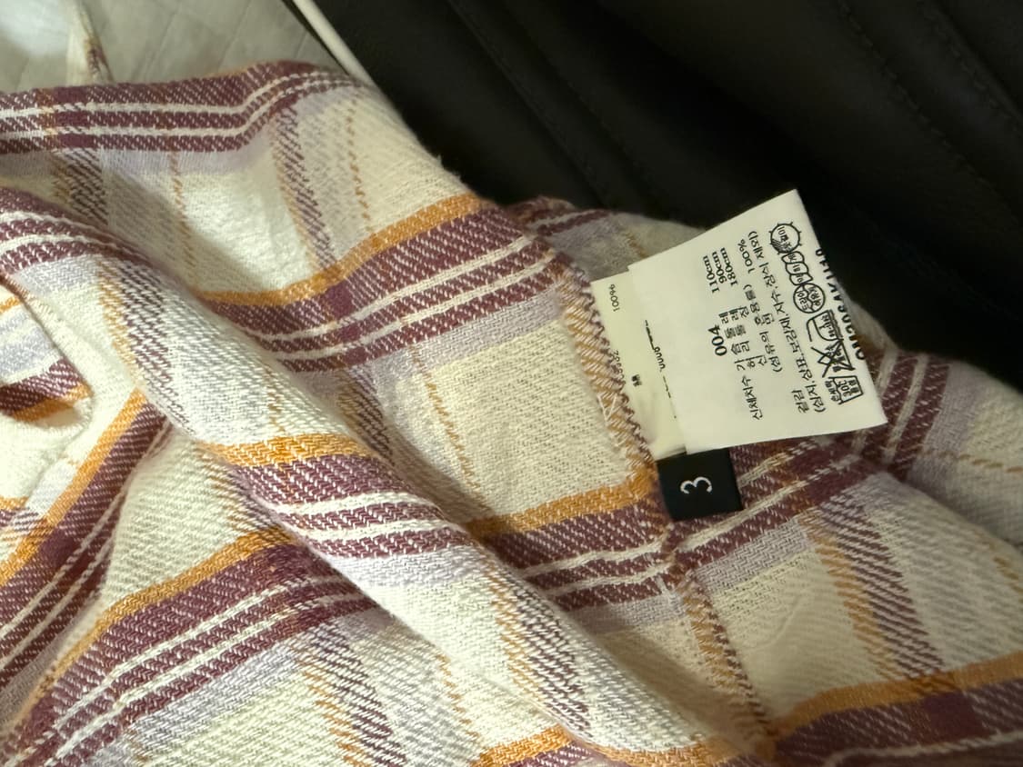 쿠로 체크셔츠 4 상품이미지5