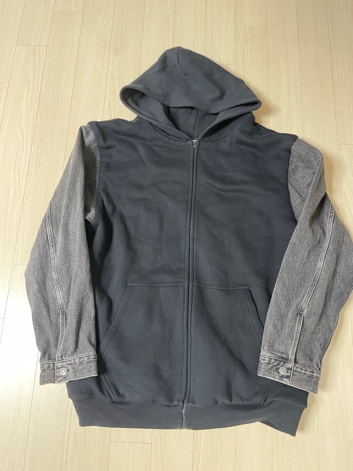 발렌시아가 블랙 트윈세트 데님 자켓 48 상품이미지7