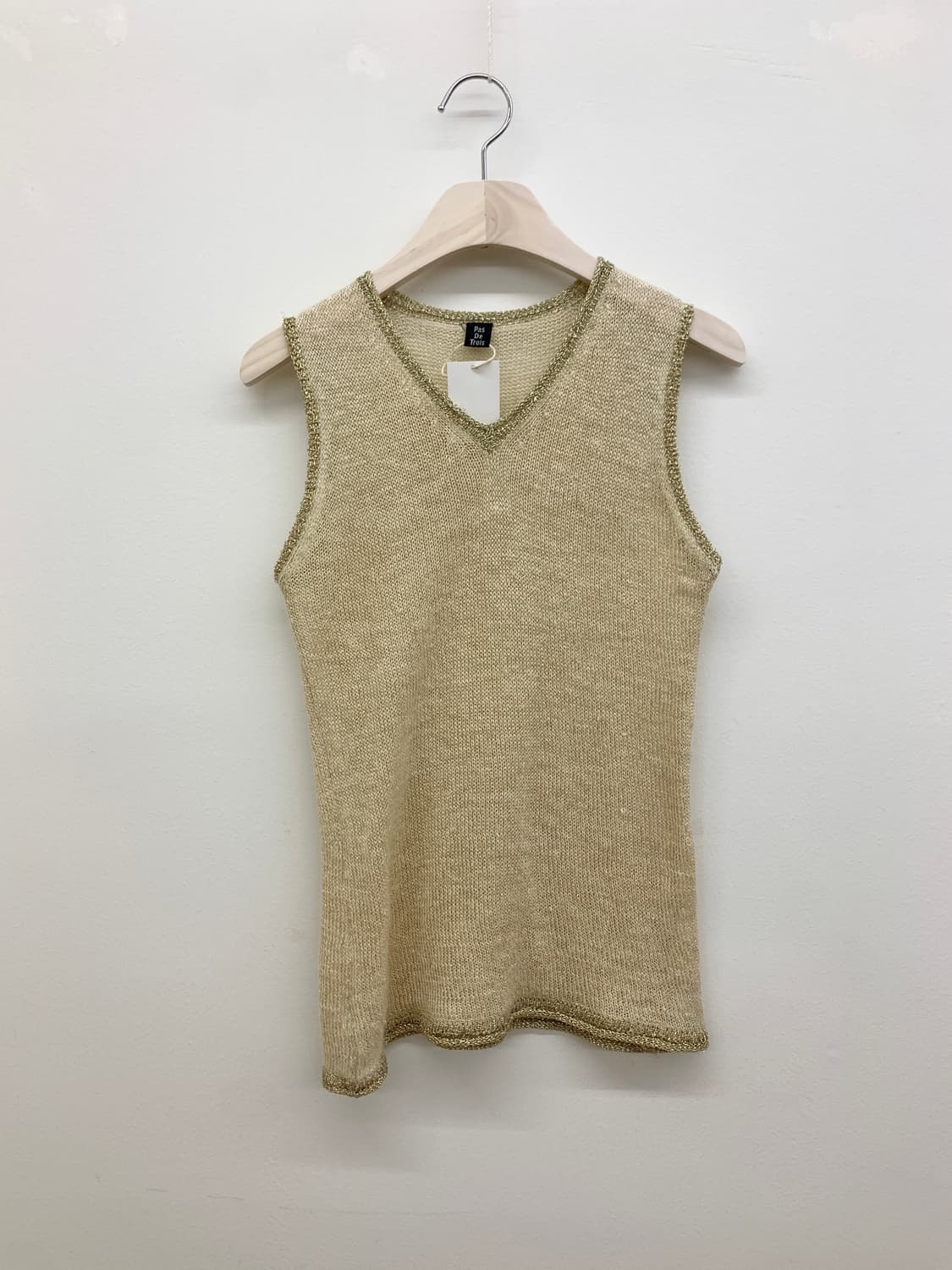 슬리브리스 니트 sleeveless knit 상품이미지1