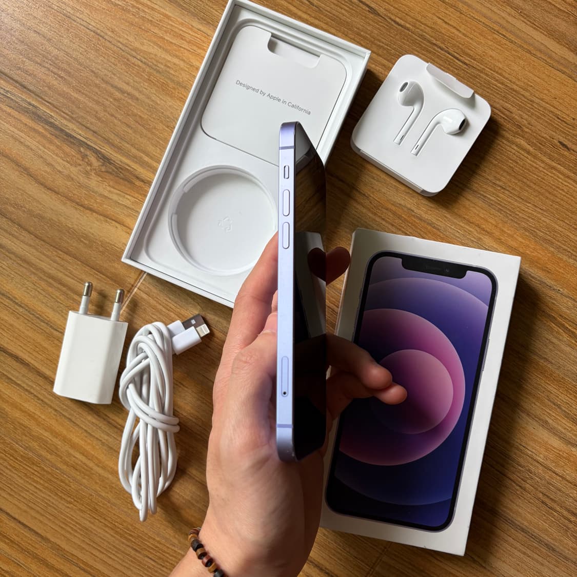 아이폰12 퍼플 공기계 상품이미지5