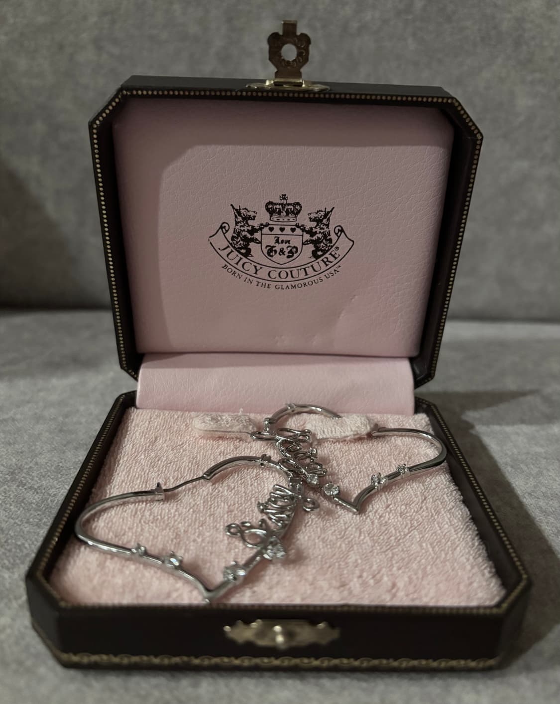 juicy couture 00s y2k 쥬시꾸뛰르 귀걸이 상품이미지3