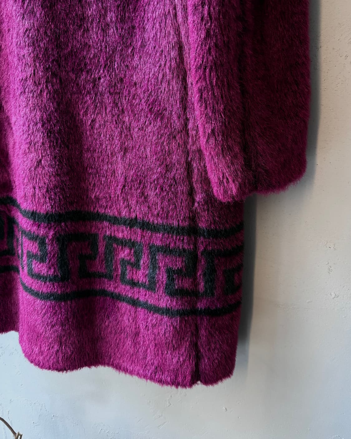 VERSACE  pink long fur jacket 상품이미지6