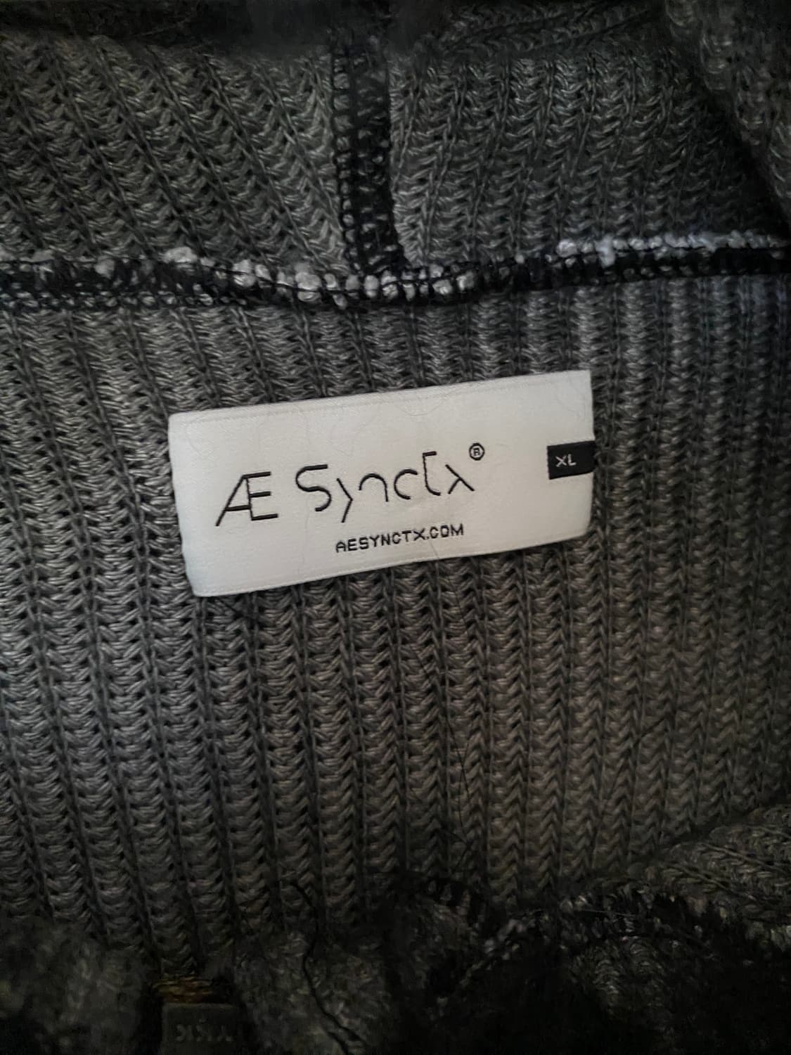 Aesynctx Half zip hoodie 상품이미지4