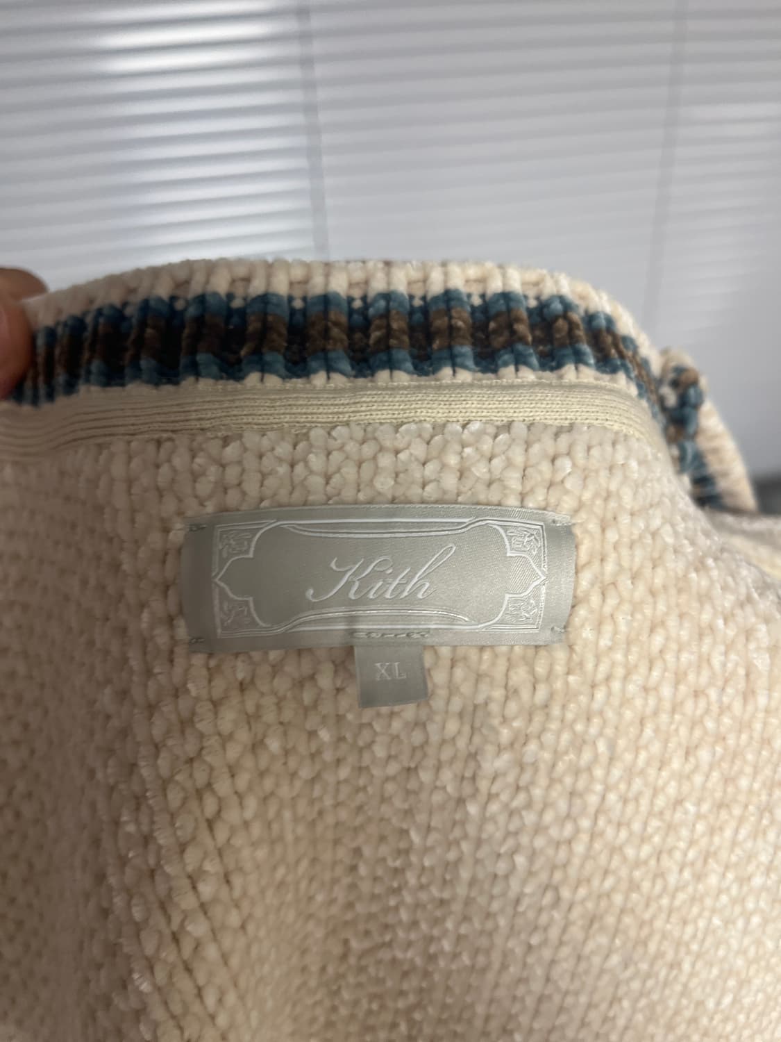 KITH 키스 루벤 오버사이즈 니트 베스트 XL 상품이미지5