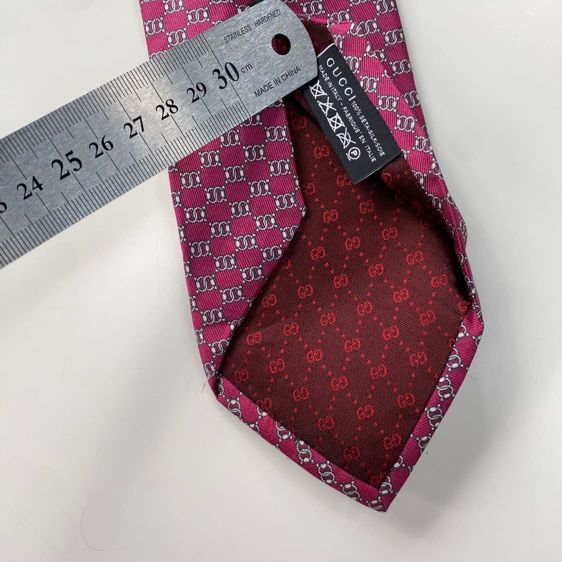구찌(GUCCI) 명품 정품 넥타이 8.2cm 상품이미지7