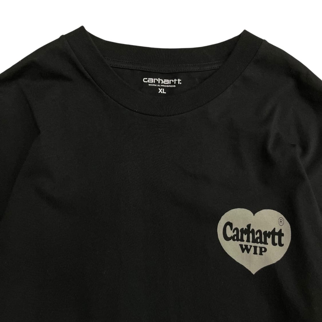 칼하트 Wip 하트 블랙 롱슬리브 XL 상품이미지5