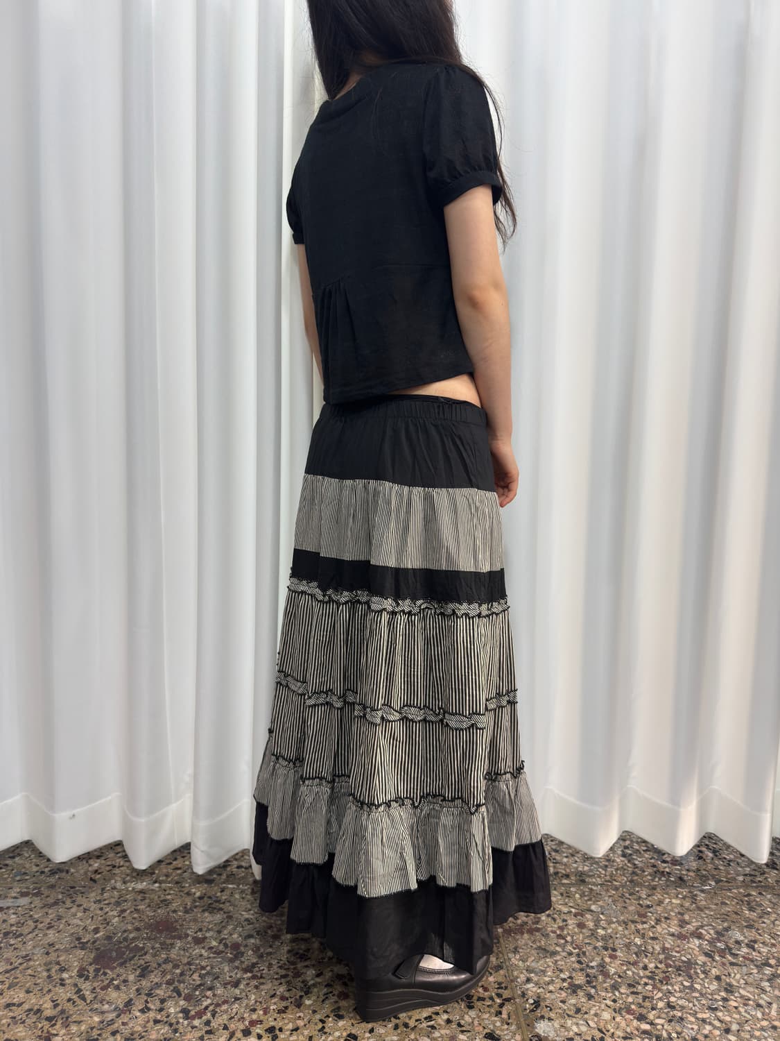 design long skirt 상품이미지4