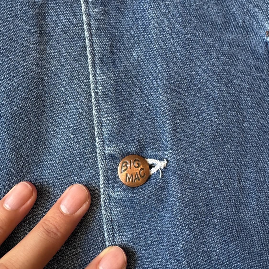 80s 80년대 미국 생산 빅맥 초어 데님 자켓  상품이미지4