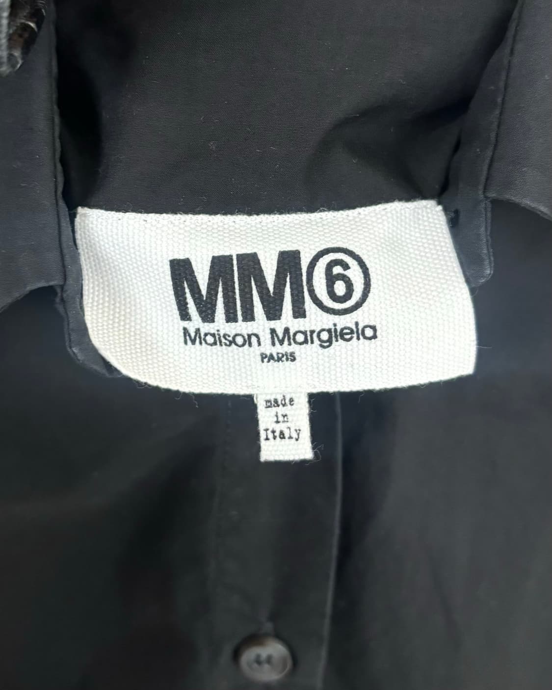 엠엠식스 카라 블랙 슬리브리스 코튼 롱 원피스 상품이미지7