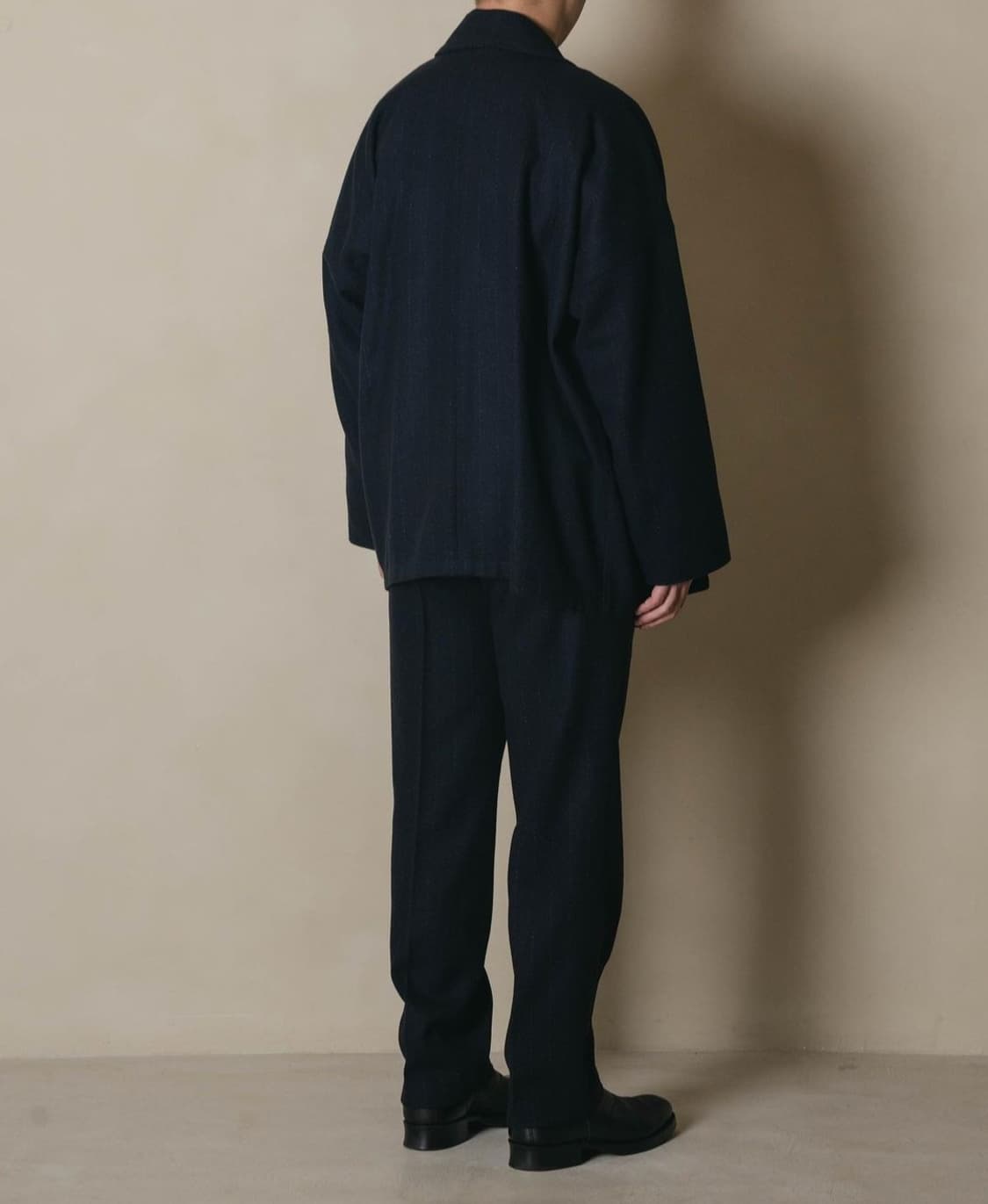 올드조 스트라이프 울·캐시미어 트라우져 상품이미지7