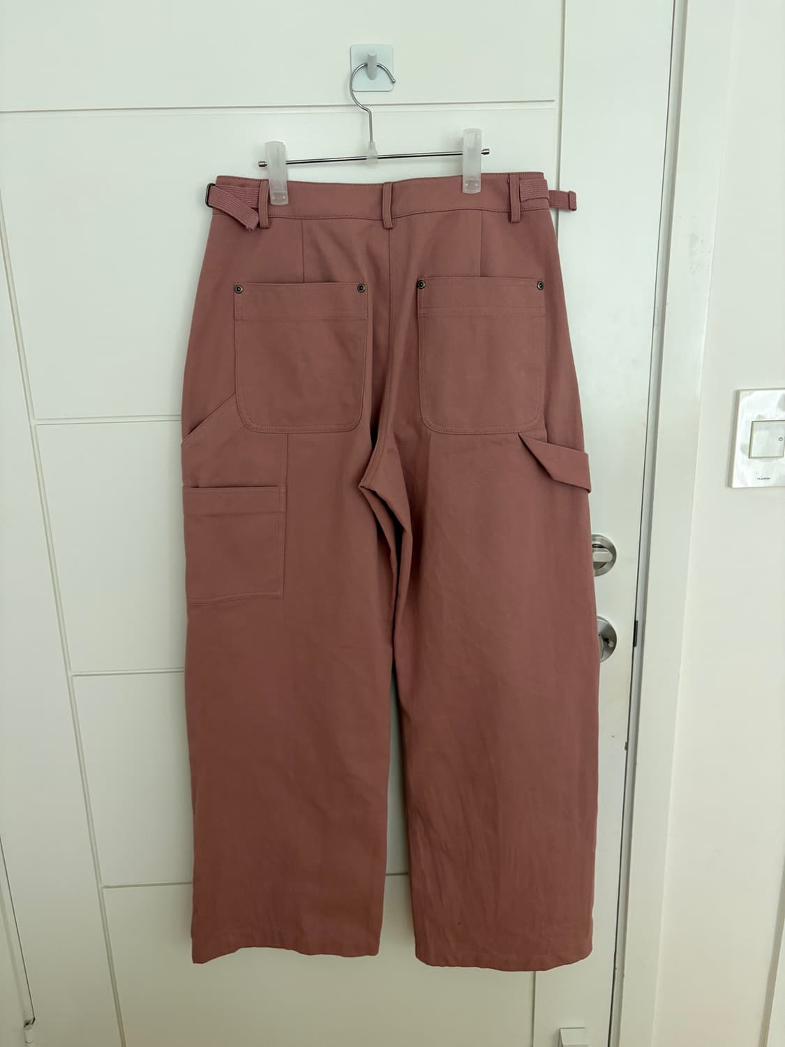 era WOMEN WIDE CARPENTER PANTS - DUSTY P 상품이미지5