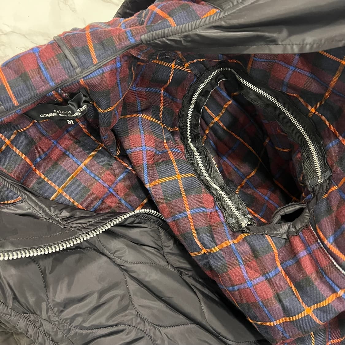 꼼데가르송 tricot 투웨이 점퍼 상품이미지9