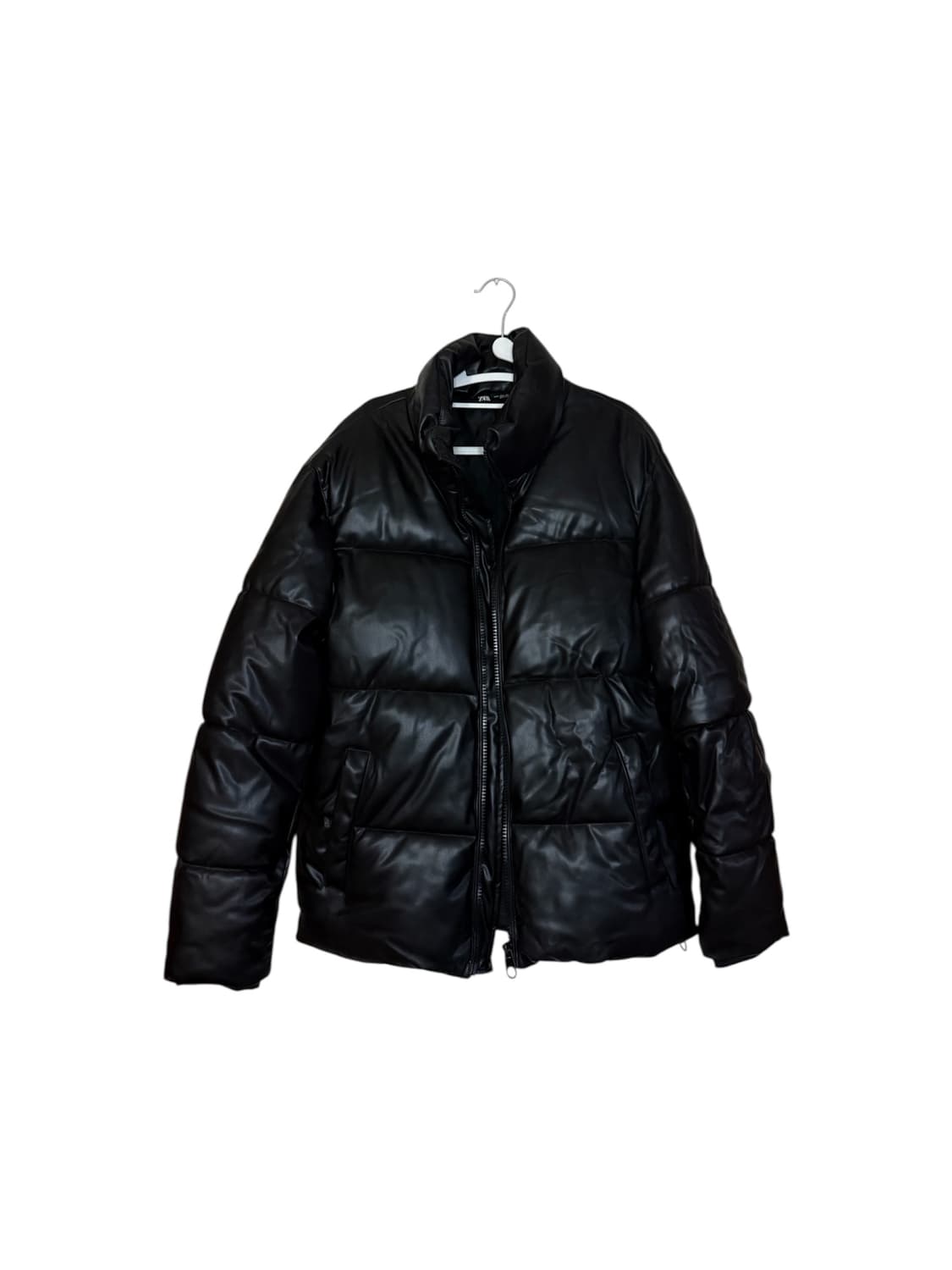 Zara AW22 leather puffed jacket 상품이미지1