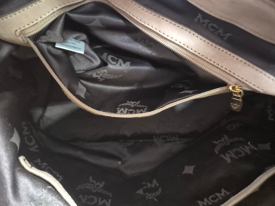 MCM 로고 패턴 토트백 상품이미지4