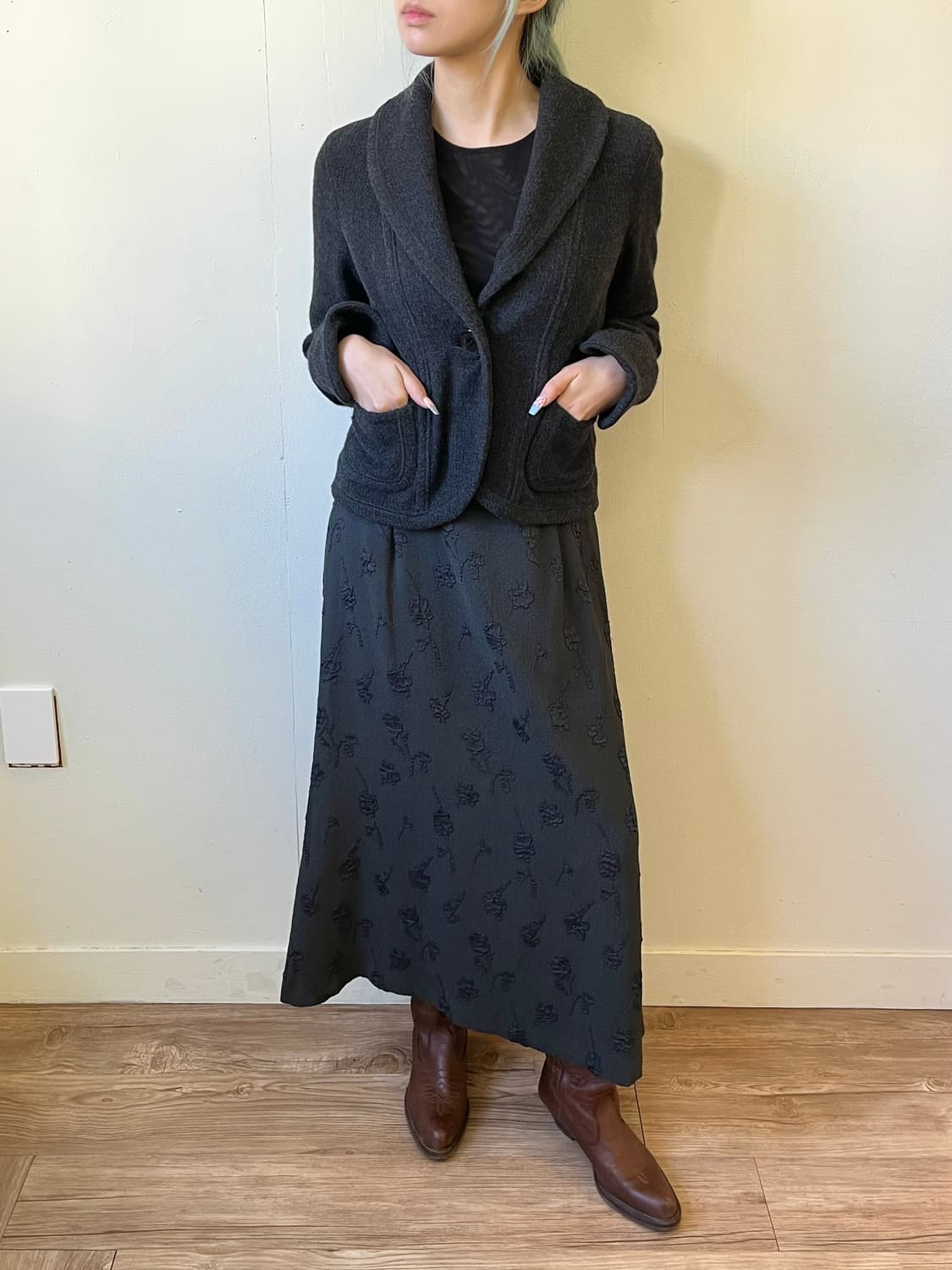 SONIA RYKIEL 울 숏 자켓 상품이미지5