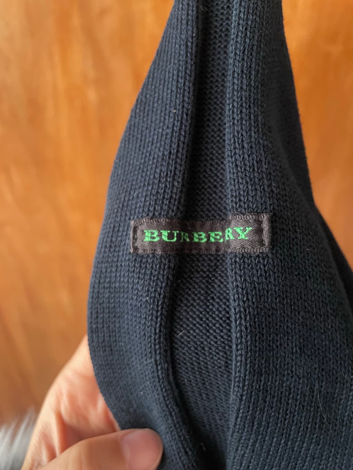 Burberry golf navy knit 상품이미지5