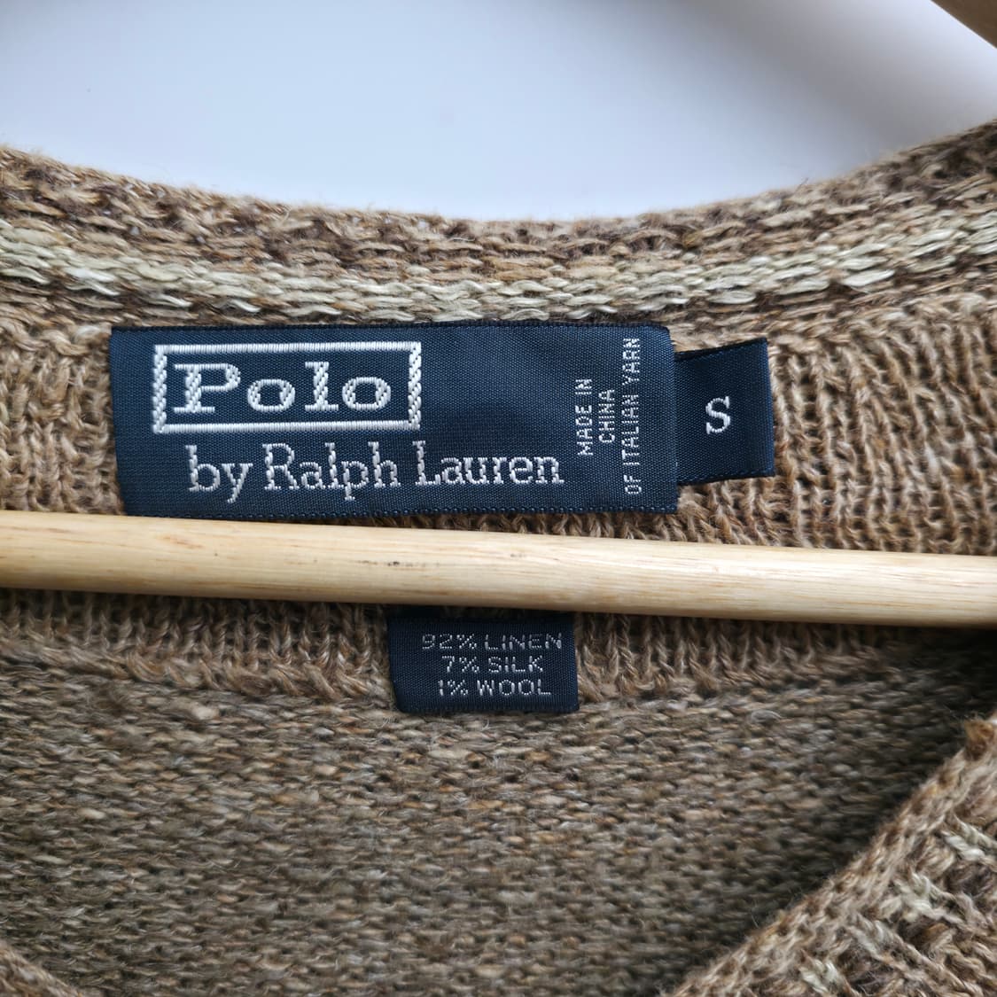[S] 폴로 랄프로렌 브이넥 린넨실크 니트 상품이미지4