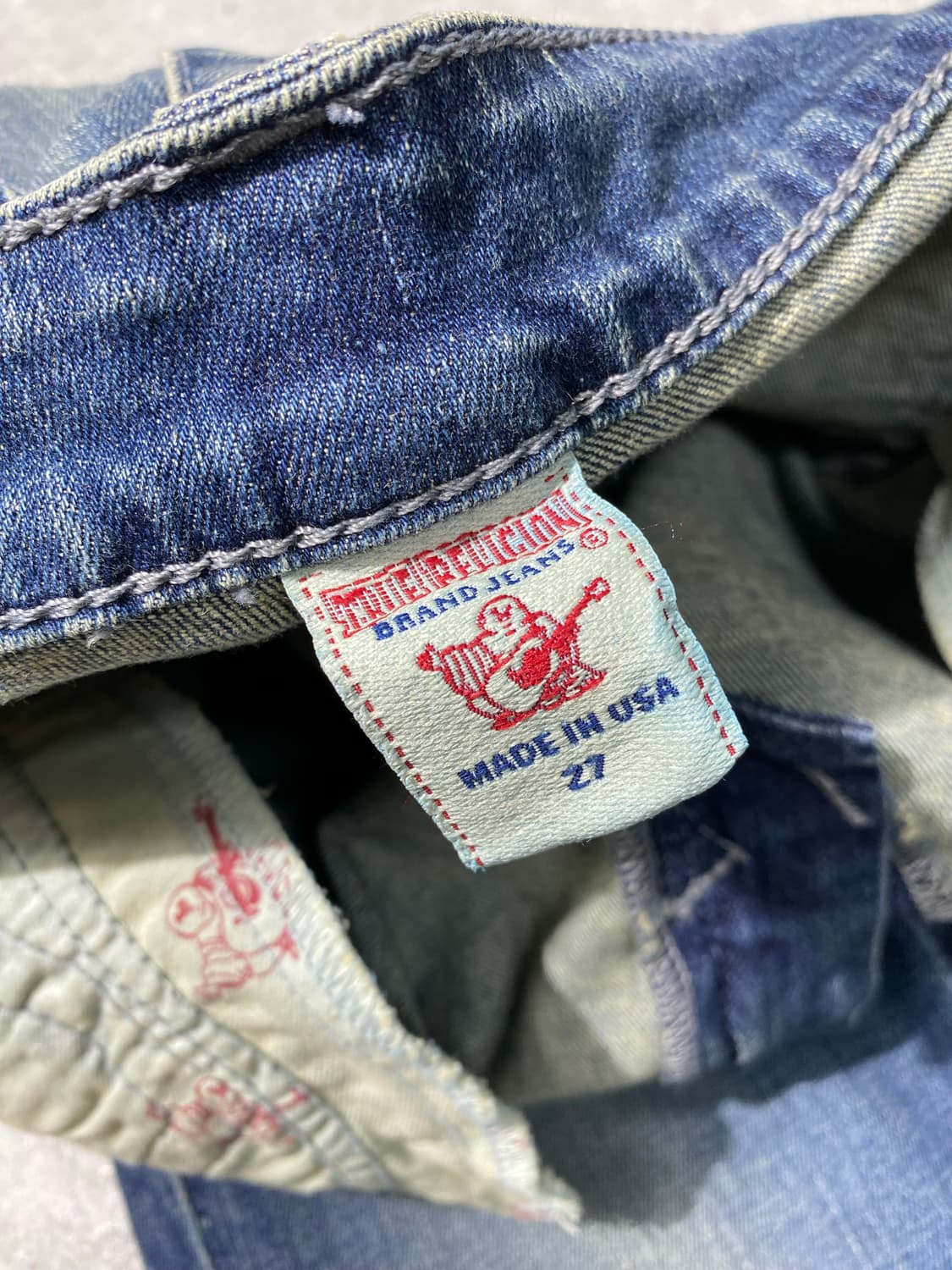 [28] True Religion 트루릴리전 데드스탁 부츠컷 데님팬츠 상품이미지7