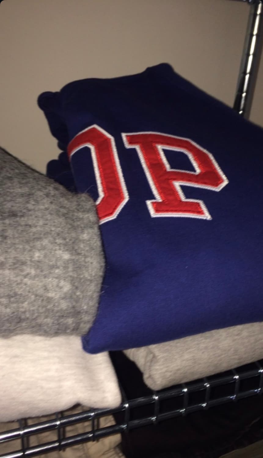 팝트레이딩 컴퍼니 아치로고 후디 M 상품이미지6