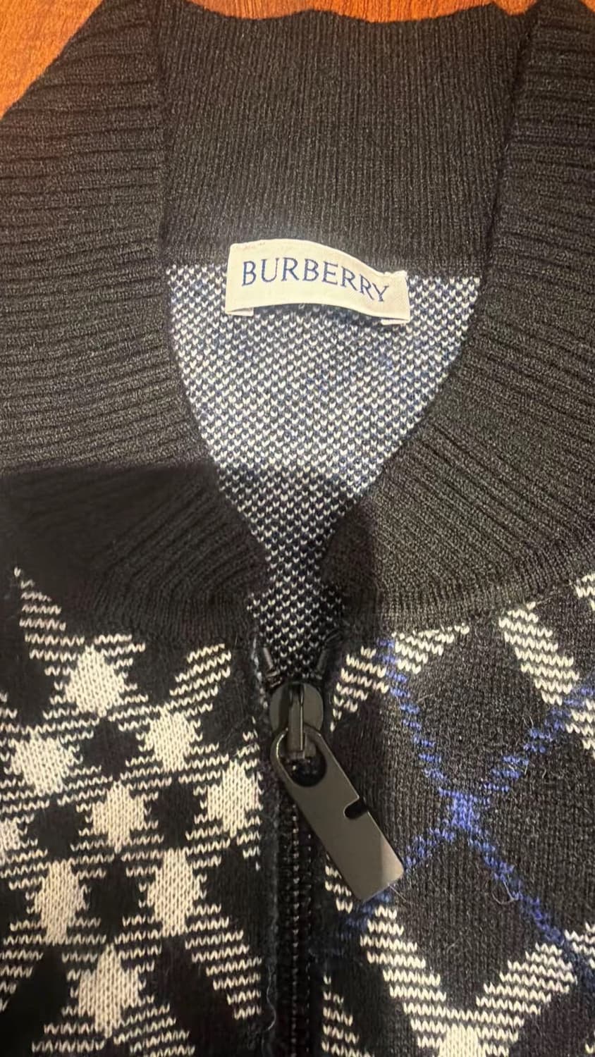 [버버;리] 새상품 / 니트 가디건 / 약 110~115 사이즈 상품이미지3