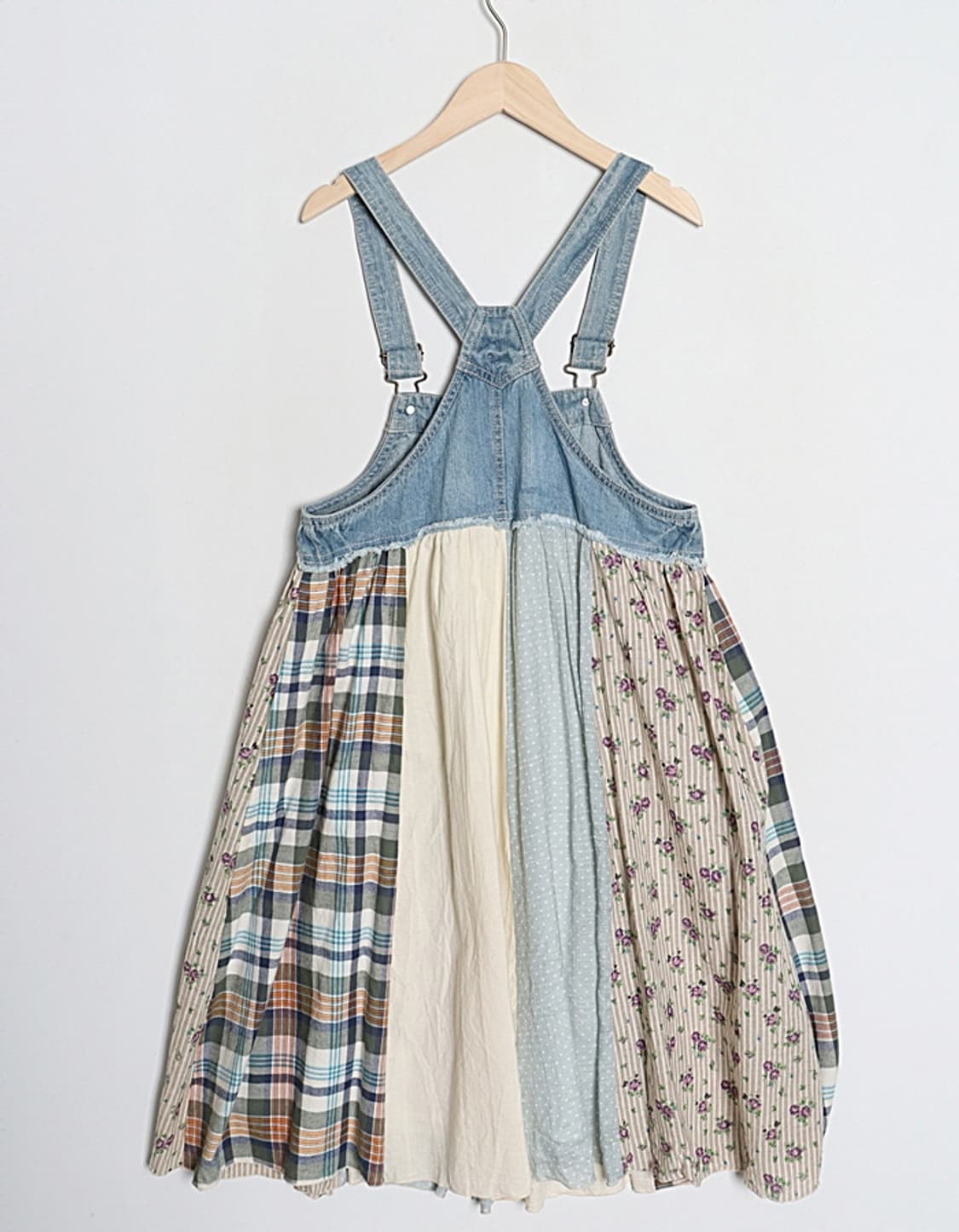 Non Mixed Fabric Jumper Skirt (44) 상품이미지5