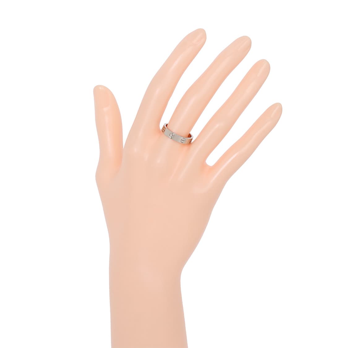 까르띠에 러브링 화이트골드 러브반지 48호 WG 링 B4085100 상품이미지4