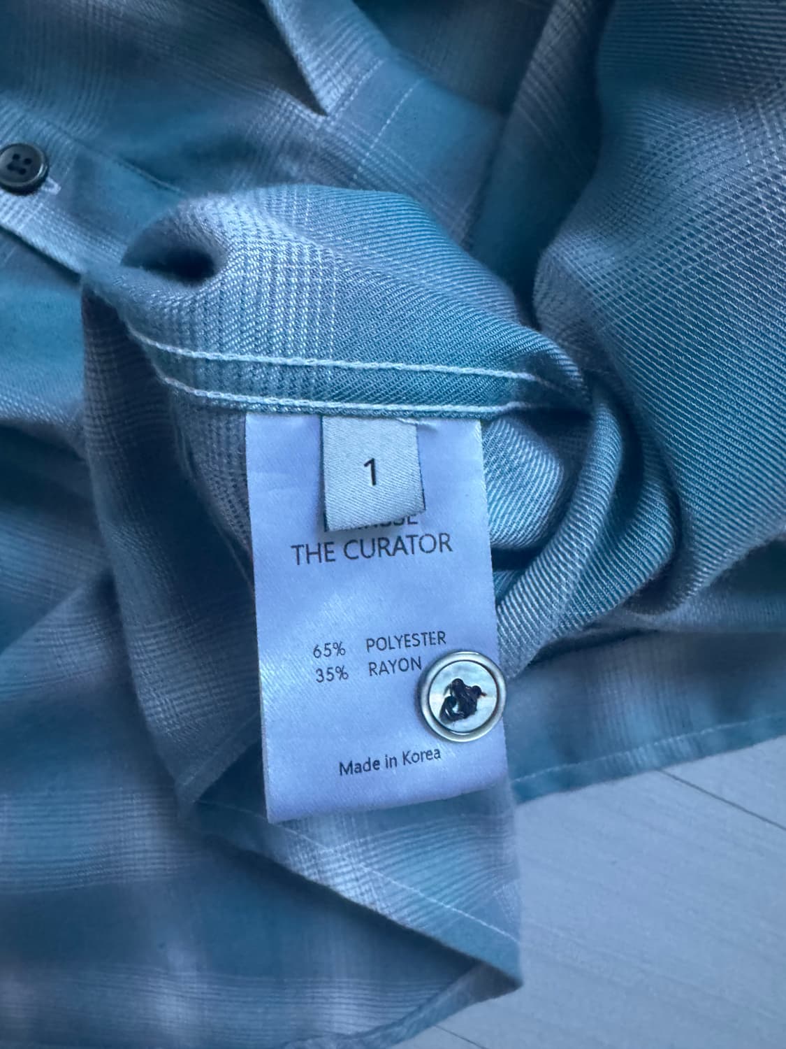 마티스 더 큐레이터 옴브레셔츠 블루그레이 1사이즈 상품이미지4