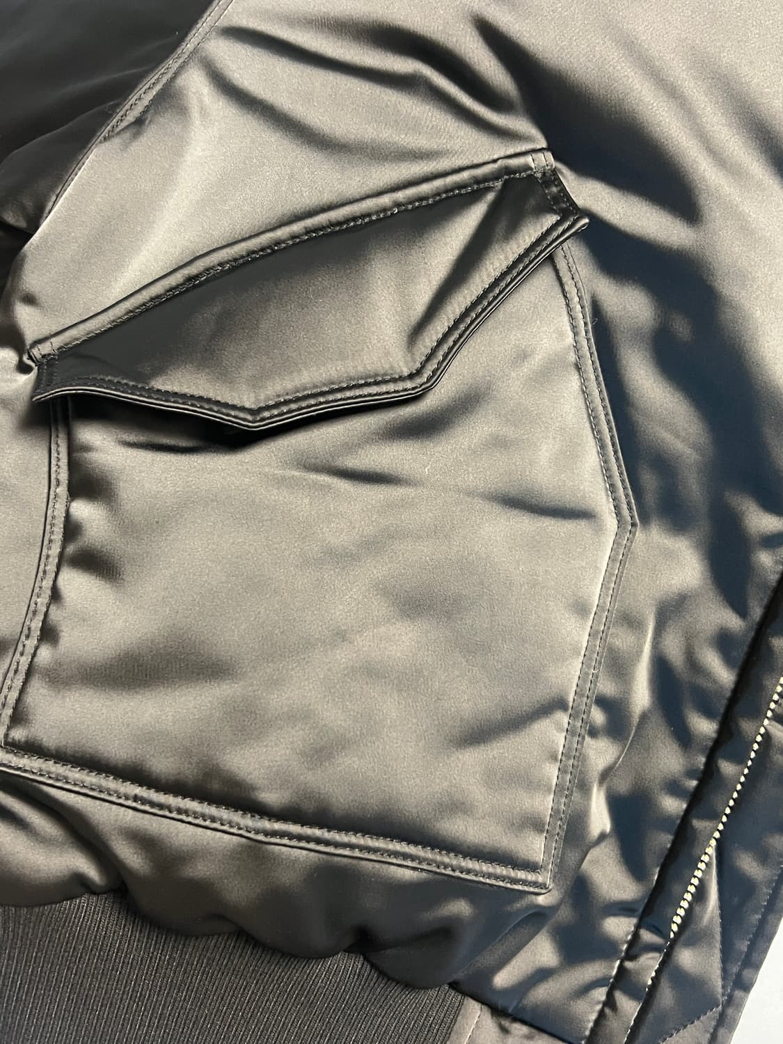 펀치 드렁크 파티즈 콜링 CWU 플라이트 재킷 블랙 상품이미지5