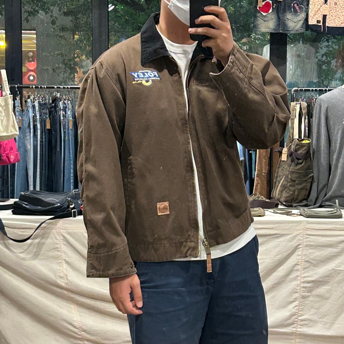 M) BERNE 빈티지 워크웨어 디트로이트 워크 자켓 상품이미지9